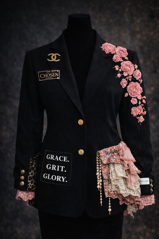 Chosen & Covered Blazer – Grace. Grit. Glory.