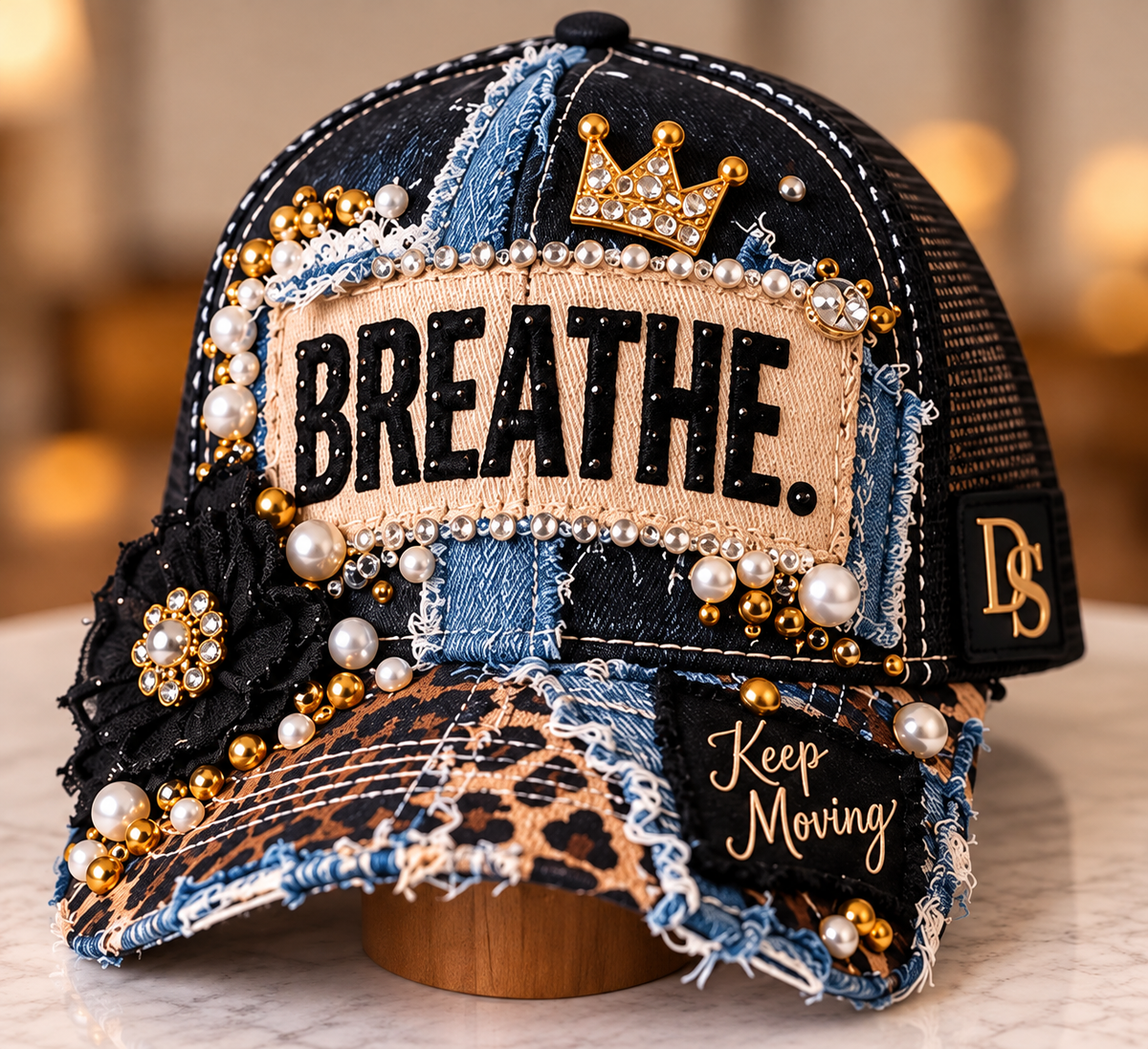 Approved Style 2 BREATHE. hat without surrounding promotional wording