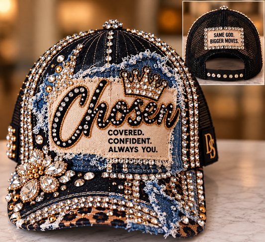 Approved CHOSEN. One-of-One Statement Hat front and back product image
