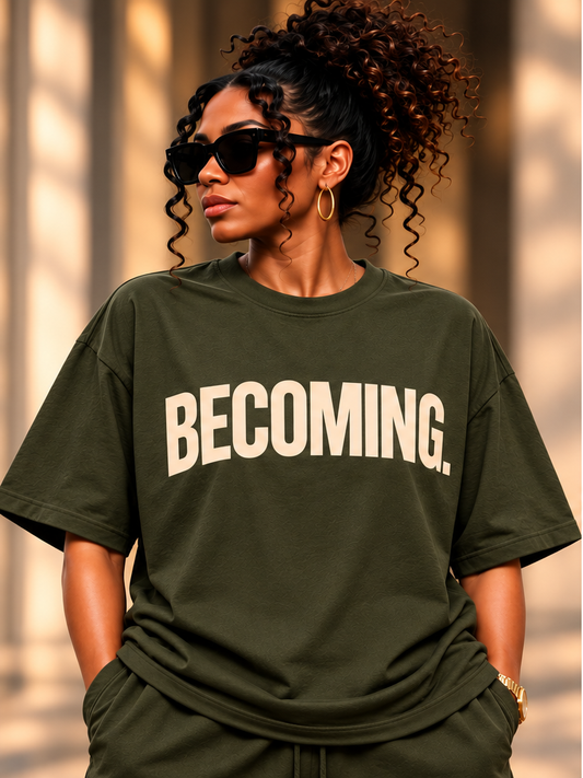 BECOMING. | Unisex T-Shirt front view